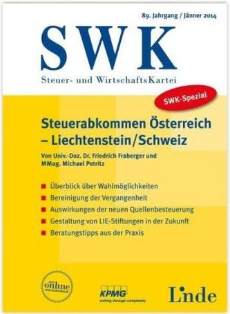 SWK-Spezial Steuerabkommen Österreich - Liechtenstein / Schweiz
