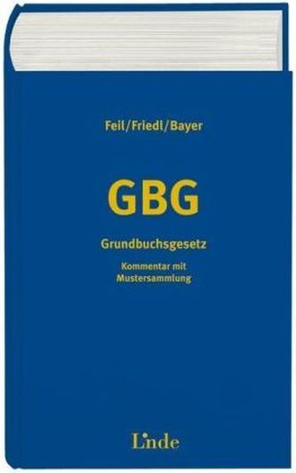 GBG Grundbuchsgesetz, Kommentar (f. Österreich)