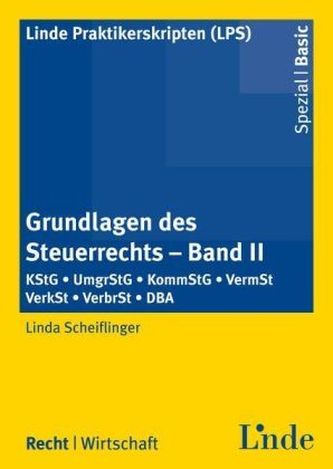 Grundlagen des Steuerrechts II (f. Österreich)