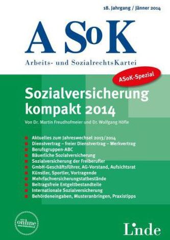Sozialversicherung kompakt 2013 (f. Österreich)