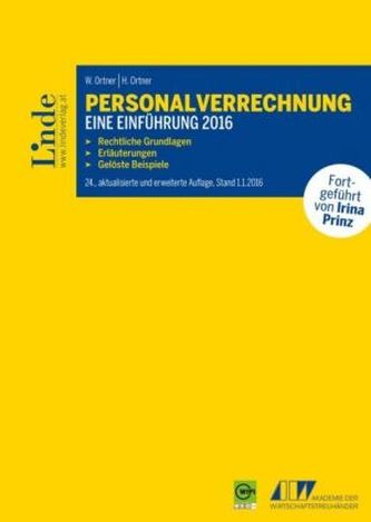 Personalverrechnung: eine Einführung 2016 (f. Österreich)