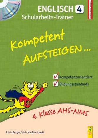 Kompetent Aufsteigen... Englisch, Schularbeits-Trainer, m. Audio-CD. Tl.4