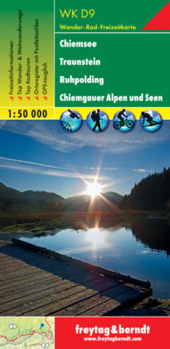 WKD  9 Chimsee-Traunstein-Ruhpolding 1:50 000/mapa