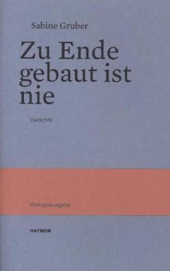 Zu Ende gebaut ist nie, Vorzugsausgabe