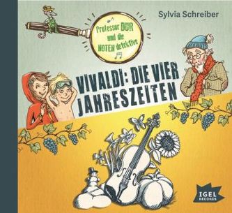 Professor Dur und die Notendetektive - Vivaldi: Die vier Jahreszeiten, Audio-CD
