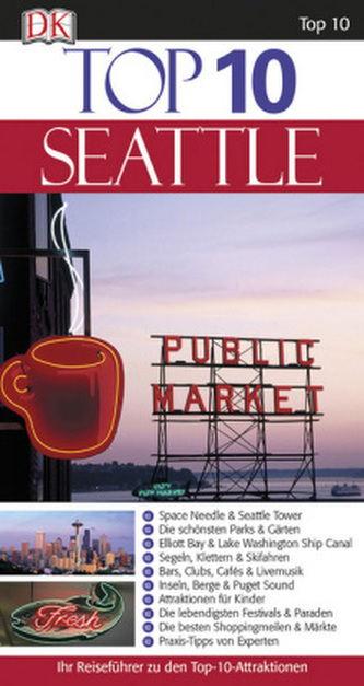 Top 10 Seattle, m. 1 Karte