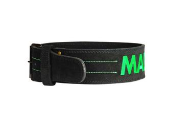 Fitness opasek kožený s karabinou MFB301 - velikost XL