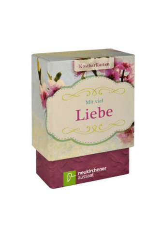 KostbarKarten: Mit viel Liebe, Spruchkartenbox