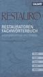 Restauratoren Fachwörterbuch