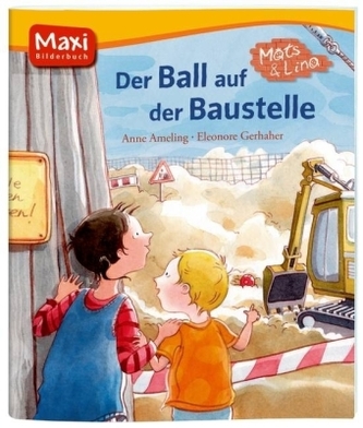 Der Ball auf der Baustelle