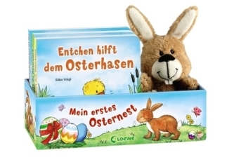 Mein erstes Osternest, 3 Bde. m. Plüschhase