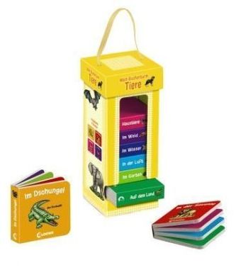 Mein Bücherturm - Tiere, 8 Bde.