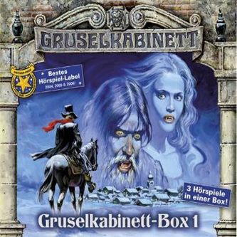 Gruselkabinett-Box 1, 3 Audio-CDs. Box.1