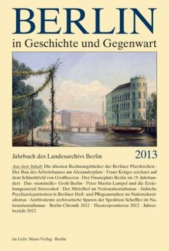 Berlin in Geschichte und Gegenwart 2013
