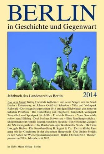 Berlin in Geschichte und Gegenwart 2014