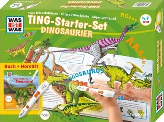 Dinosaurier, TING-Starter-Set m. Buch u. Hörstift