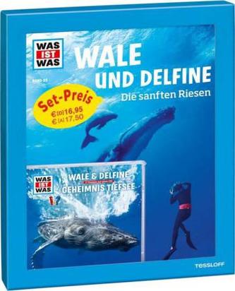 WAS IST WAS Geschenkset Wale und Delfine, m. Audio-CD u. Poster