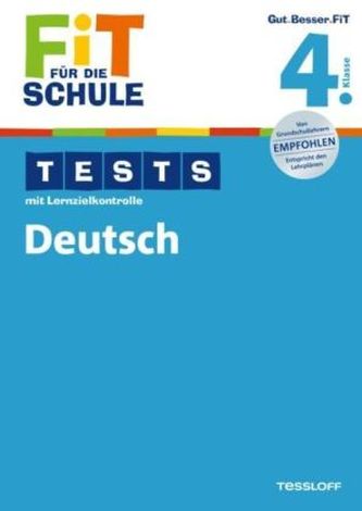 Tests mit Lernzielkontrolle, Deutsch 4. Klasse
