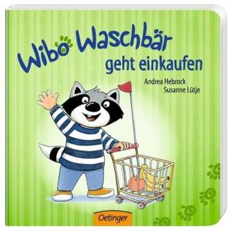 Wibo Waschbär geht einkaufen