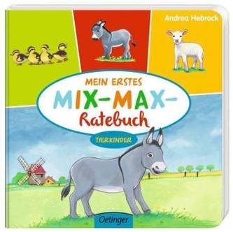 Mein erstes Mix-Max-Ratebuch - Tierkinder