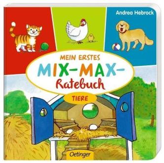 Mein erstes Mix-Max-Ratebuch - Tiere