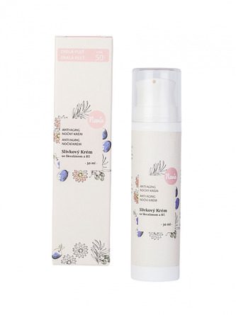 Navia Noční švestkový krém pro zralou pleť 50+ BIO (30 ml)