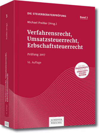 Verfahrensrecht, Umsatzsteuerrecht, Erbschaftsteuerrecht