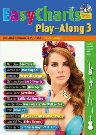 Easy Charts Play-Along, für Bb/Eb/C-Instrument, m. Audio-CD. Bd.3