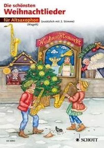 Die schönsten Weihnachtslieder, für Altsaxophon