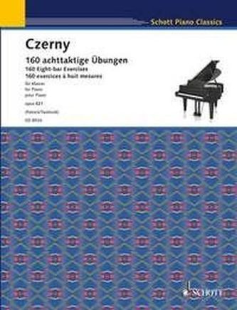160 achttaktige Übungen op.821, Klavier