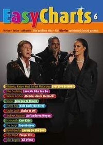 Easy Charts für Klavier / Keyboard. Bd.6