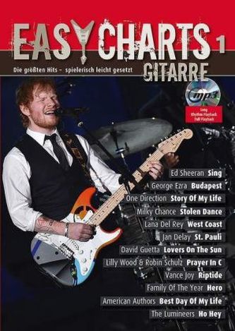 Easy Charts Gitarre, m. MP3-CD. Nr.1