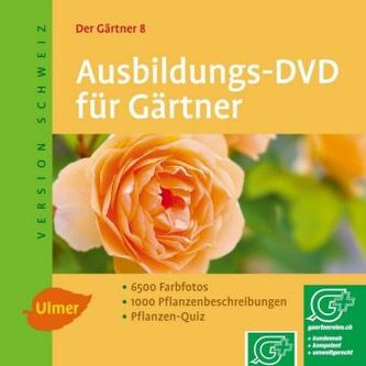 Ausbildungs-DVD für Gärtner, Ausgabe Schweiz, 1 DVD-ROM