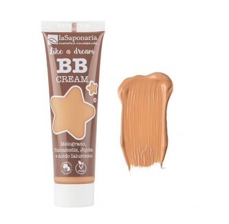 laSaponaria BB krém \"Jako sen\" BIO - béžový (30 ml) - lehké krytí s matným finišem