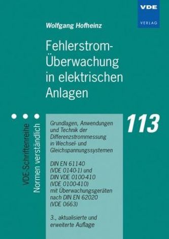 Fehlerstrom-Überwachung in elektrischen Anlagen