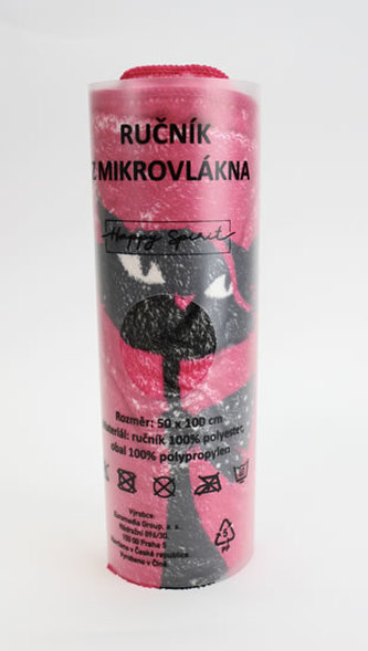 Ručník Kočka - Happy Spirit Design