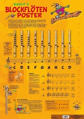 Voggy's Blockflöten-Poster