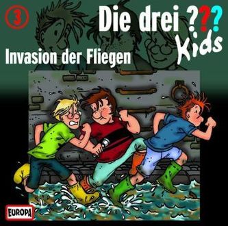 Die drei Fragezeichen-Kids - Invasion der Fliegen, 1 Audio-CD