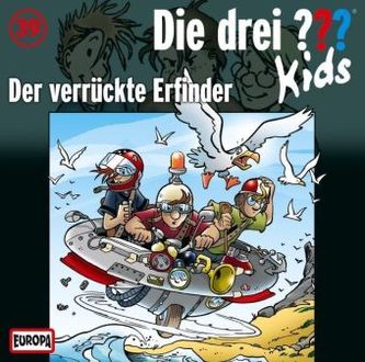 Die drei Fragezeichen-Kids - Der verrückte Erfinder, Audio-CD