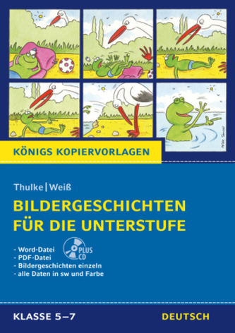 Bildergeschichten für die Unterstufe, m. CD-ROM