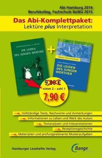 Das Abi-Komplettpaket: Lektüre plus Interpretation - Die Leiden des jungen Werther