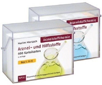 Arzneistoffchemie, Karteikarten
