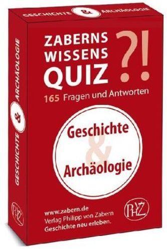 Zaberns Wissensquiz (Spiel), Geschichte & Archäologie