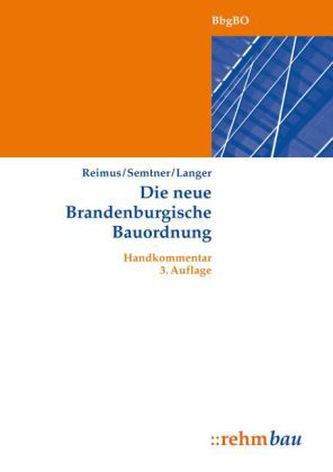Die neue Brandenburgische Bauordnung (BbgBO), Handkommentar