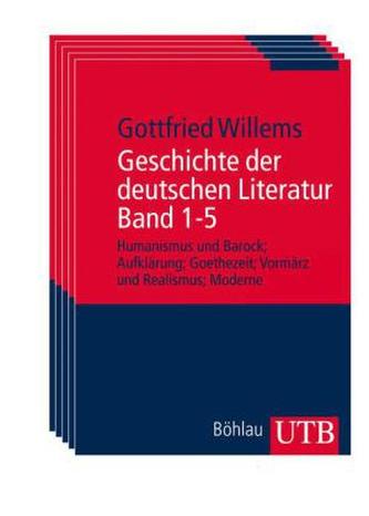 Geschichte der deutschen Literatur, 5 Bde.