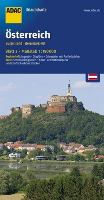ADAC UrlaubsKarte Österreich - Burgenland, Steiermark-Ost
