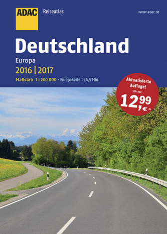 ADAC Reiseatlas Deutschland, Europa 2016/2017