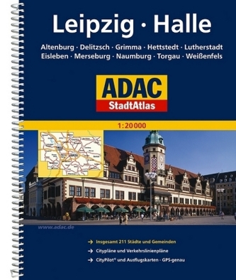 ADAC StadtAtlas Leipzig, Halle
