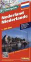 Hallwag Straßenkarte Niederlande. Nederland. Netherlands; Pays-Bas