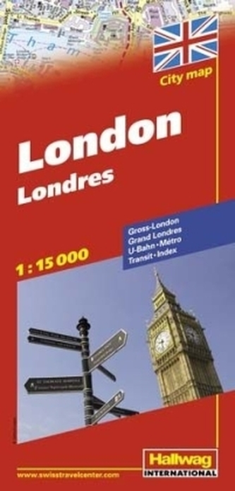 Hallwag CityMap London. Londres. Londra